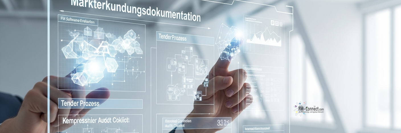 Dokumentation der Markterkundung im CAFM-Ausschreibungsprozess und Marktanalyse