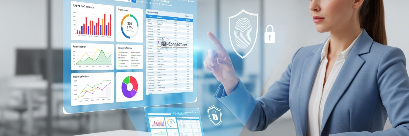 CAFM Dashboards zur Visualisierung von Kennzahlen Daten und Prozessen im Facility Management