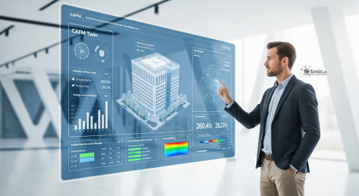 Grafik zum CAFM‑Nutzen und wirtschaftlichen Erfolg im Facility Management