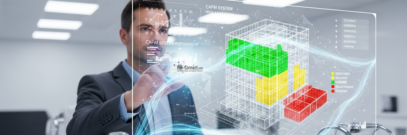 CAFM Modul Vermietung zur Verwaltung von Mietflächen Verträgen und Flächennutzung im Facility Management