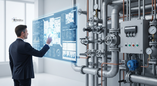 CAFM-System ohne IoT-Anbindung für manuelle Überwachung und Steuerung von Geräten