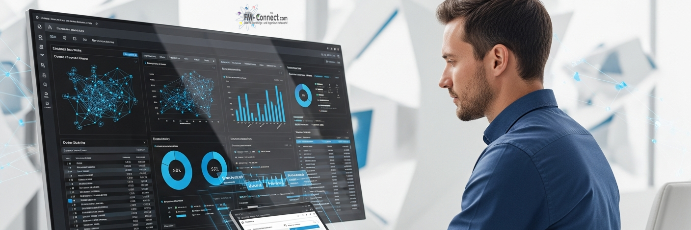 Stammdatenpflege im CAFM-System für strukturierte Gebäude- und Anlagendatenverwaltung