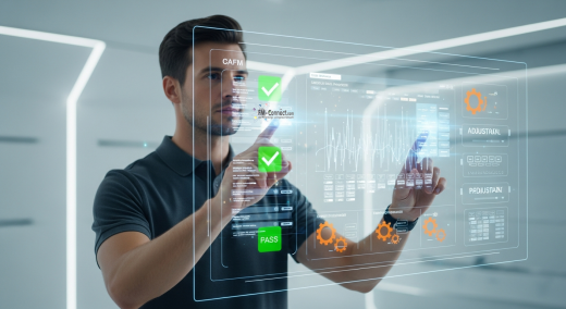 Konfigurationstest zur Überprüfung der System‑ und Parametereinstellungen eines CAFM‑Systems