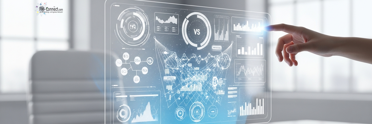CAFM-System ohne Gebäudeautomations-Anbindung für manuelle Steuerung und Überwachung