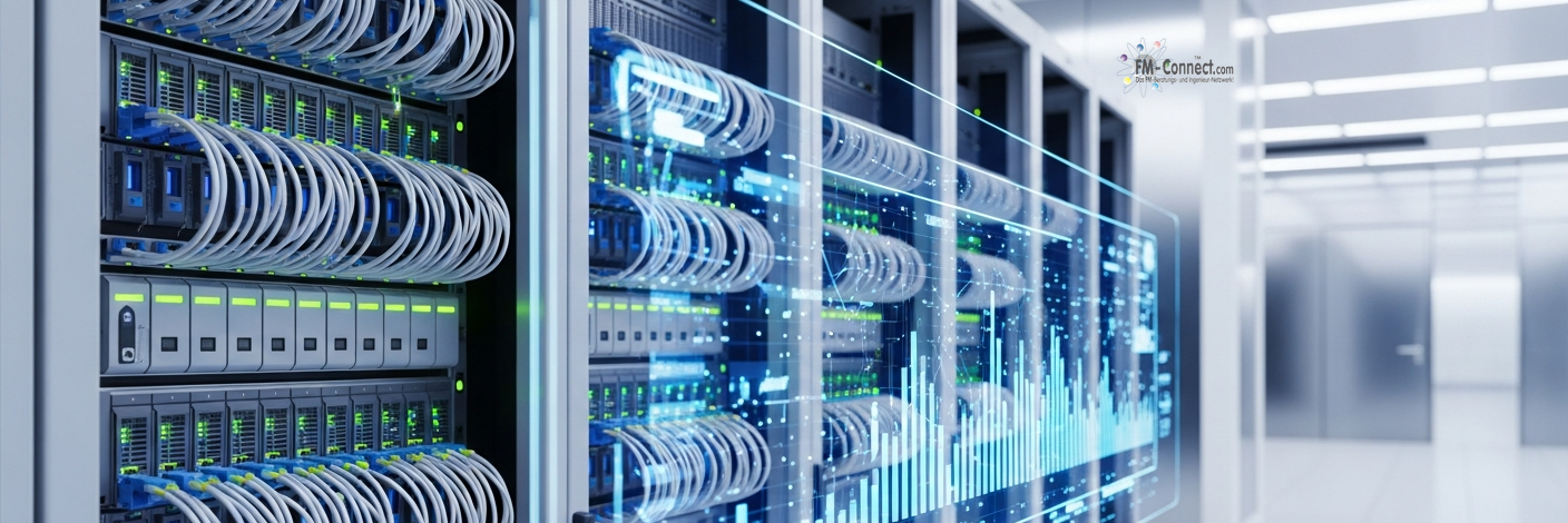 Netzwerkanforderungen für IT-Infrastruktur in CAFM-Ausschreibungsunterlagen dargestellt