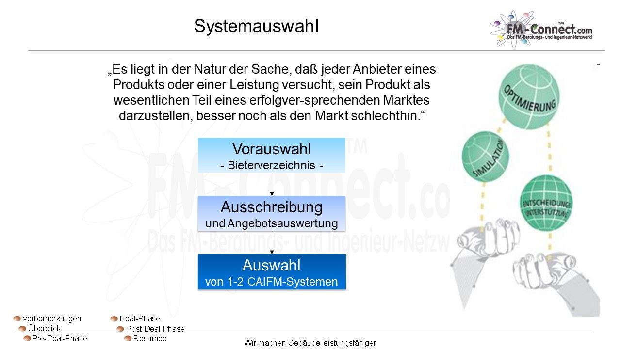 Systemauswahl